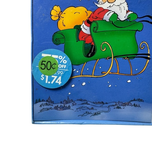 Vintage Party City Humor Christmas Cards Set - Picture 4 of 12